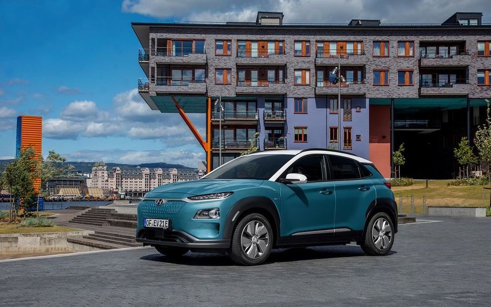 Photo of the Hyundai Kona Electric car