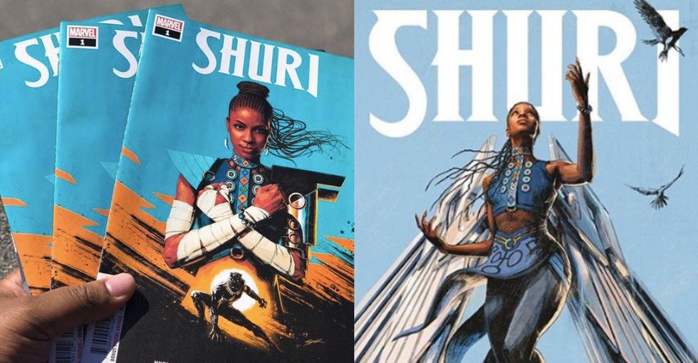 Yes! Black Panther's badass innovator princess Shuri now has her own comic.