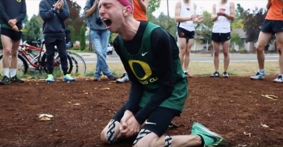 Nike made him their first pro athlete with cerebral palsy, and his reaction was pure gold.