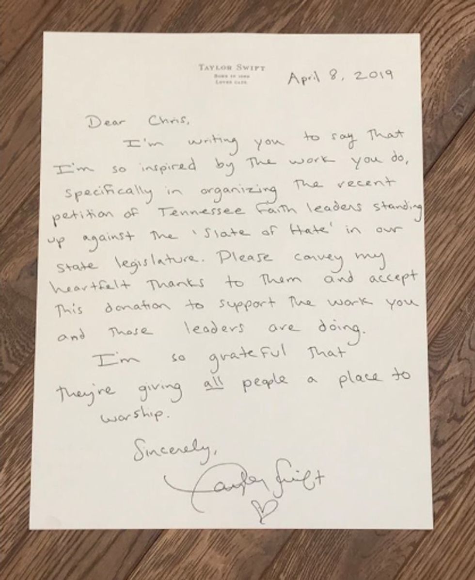 Taylor Swift believes elections matter and just wrote a huge check to prove it. Upworthy