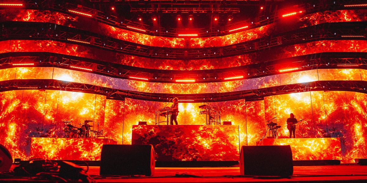 How Gryffin's Stage Design Tells the Story of the Universe