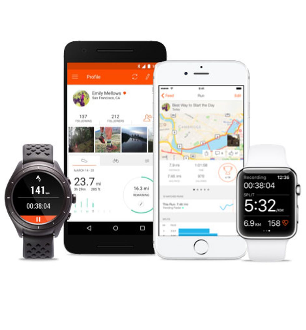 Free, and shareable, Strava lets you track your workouts outdoors and also track where you've been