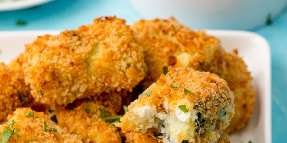 Baked Spinach and Goats Cheese Croquettes My Recipe Magic