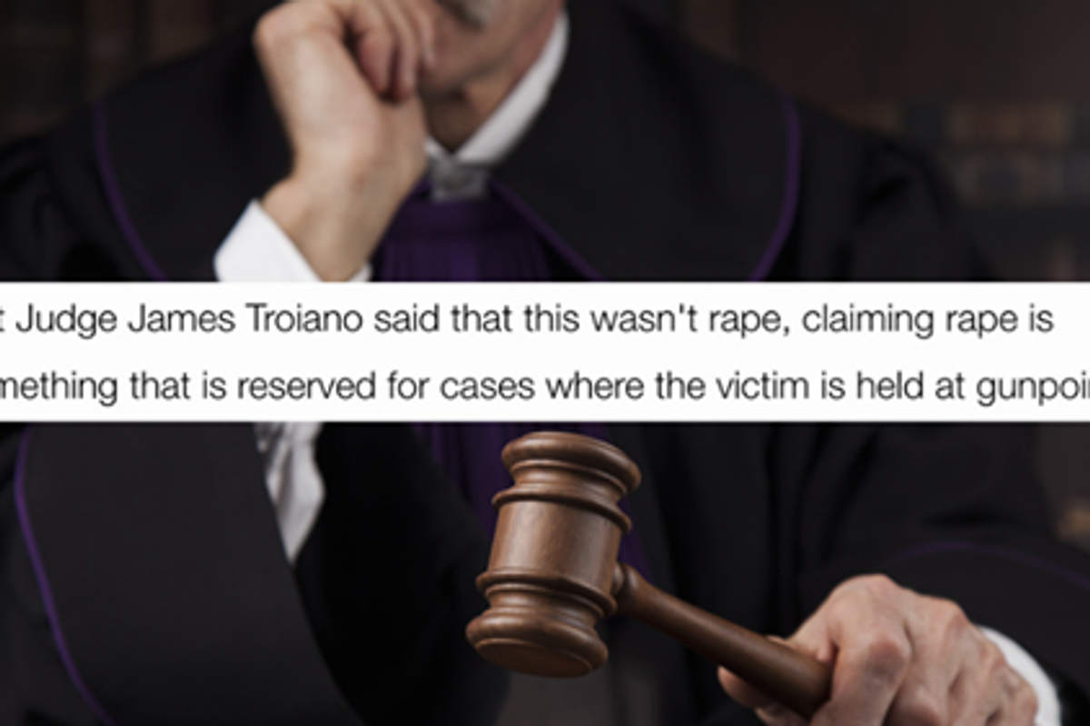 Judge claims teen rapist should be given leniency because he 'comes from a good family.'
