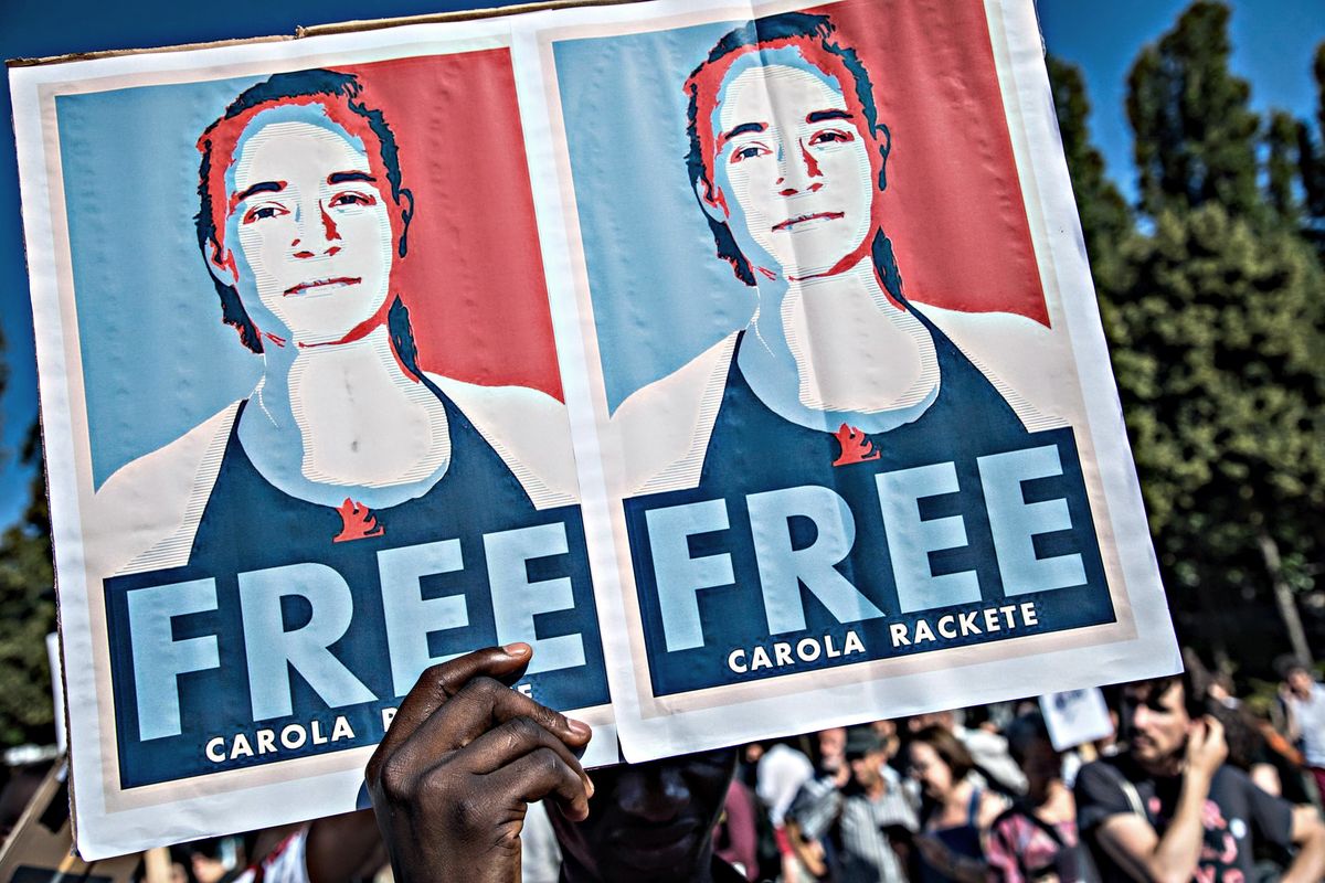 Soccorso islamico per la capitana