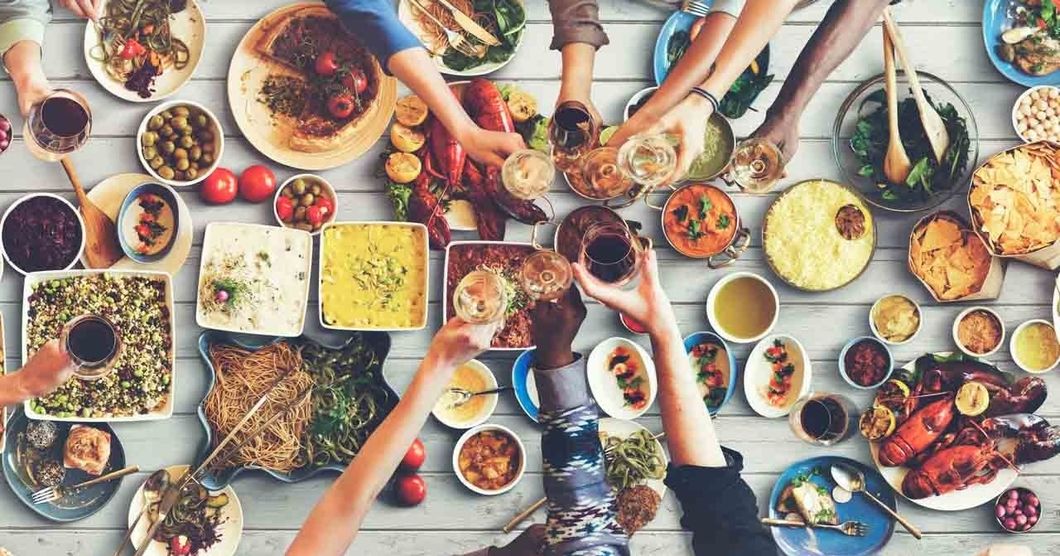 Food and People Gathering