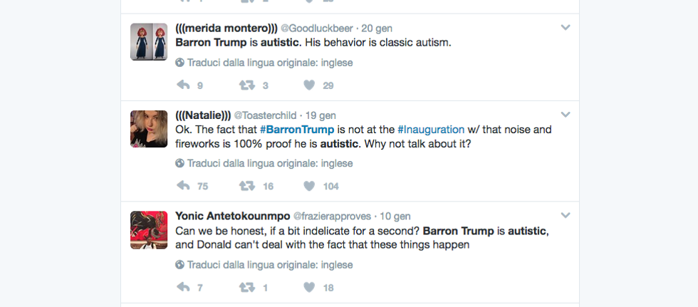 Barron Trump Attaccato Dai Social Lo Difende Chelsea Clinton Panorama