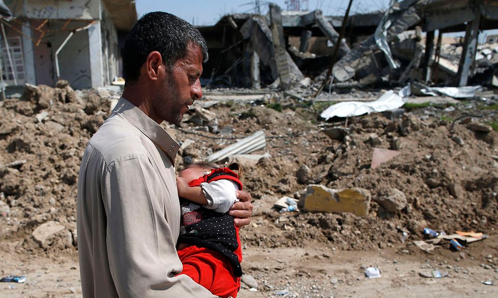 Battaglia di Mosul profughi