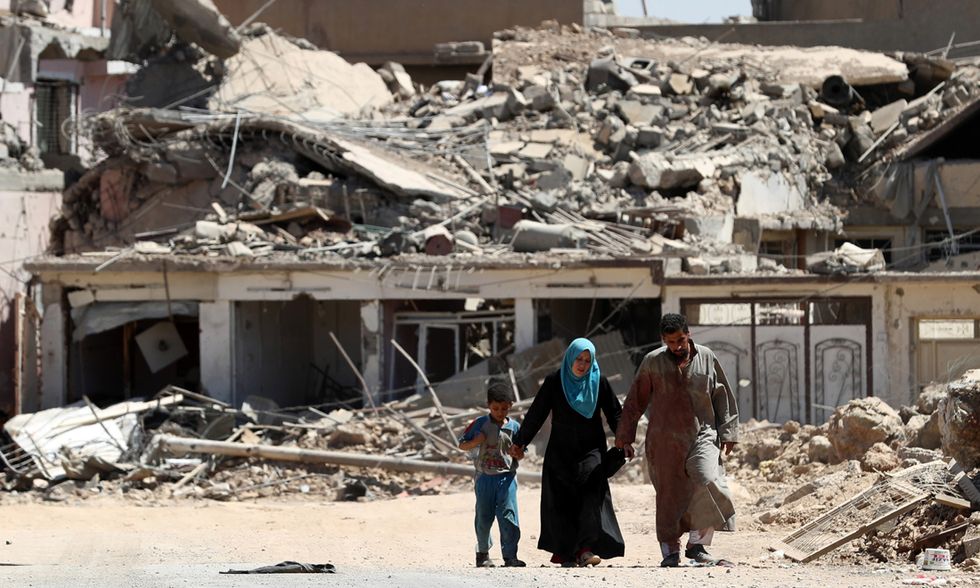 Battaglia di Mosul profughi