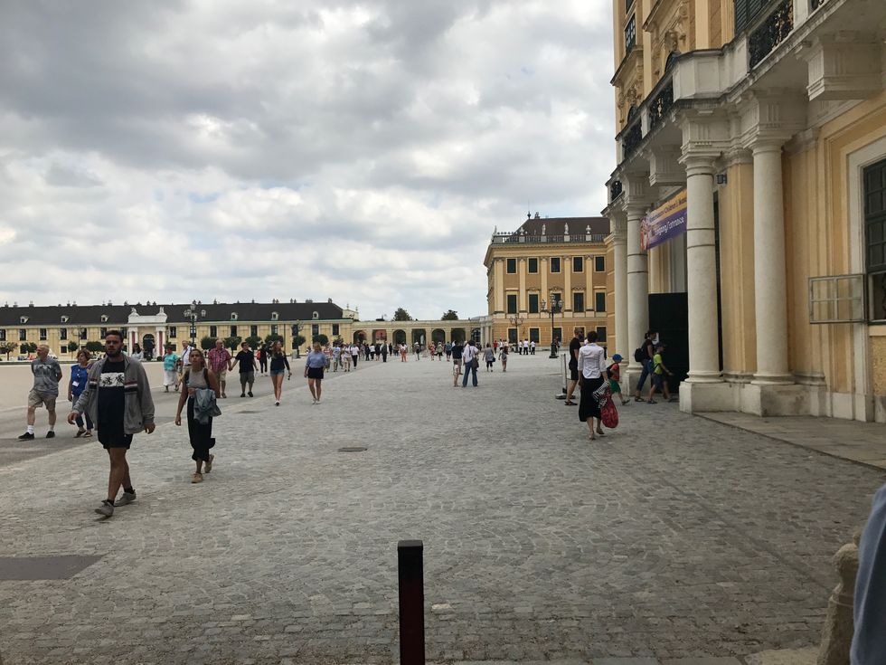 Schönbrunn Palace in Vienna, Austria