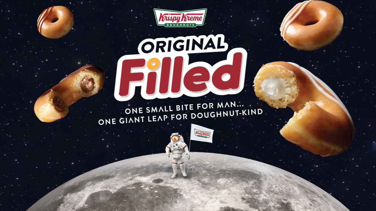Krispy Kreme to offer classic glazed doughnuts with fillings, and you can get one for free