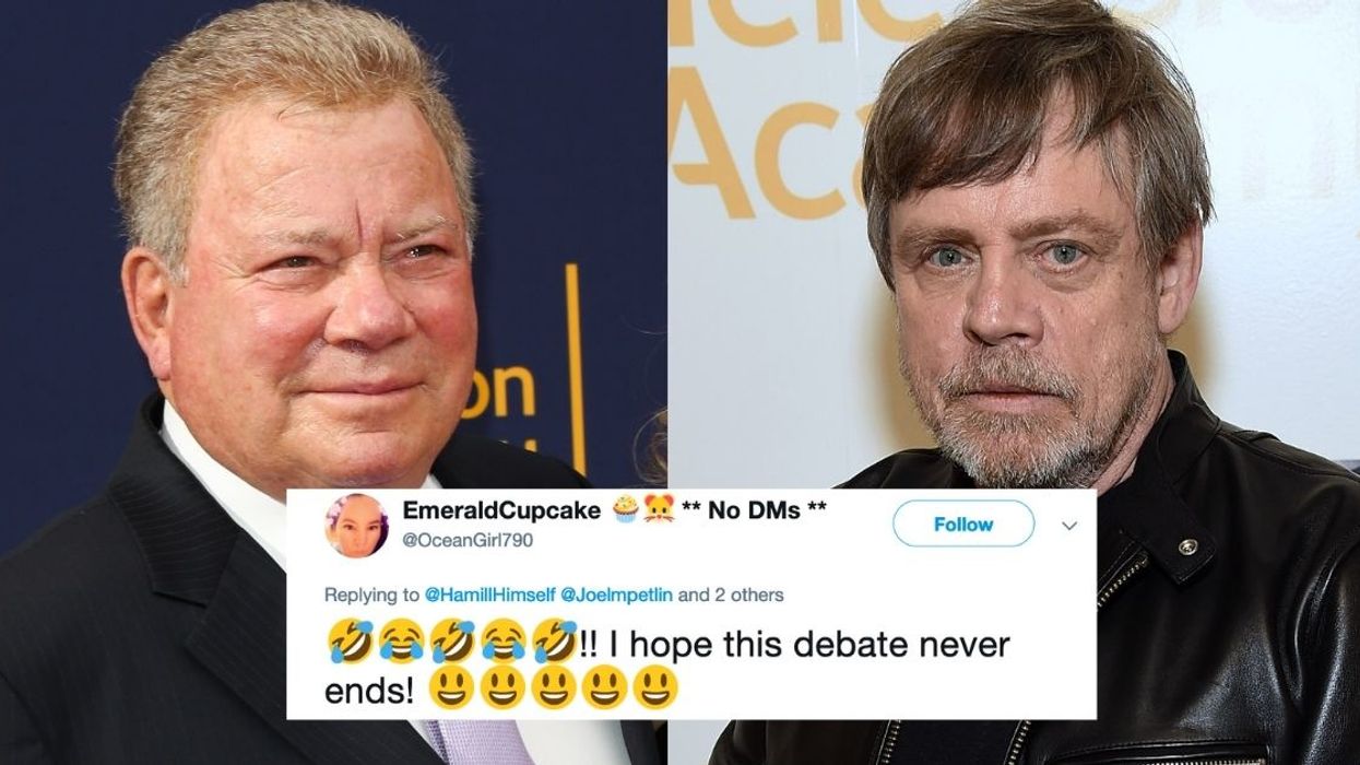 That 'Star Trek' Symbol Discovered On Mars Has Sparked An Epic Feud Between William Shatner And Mark Hamill