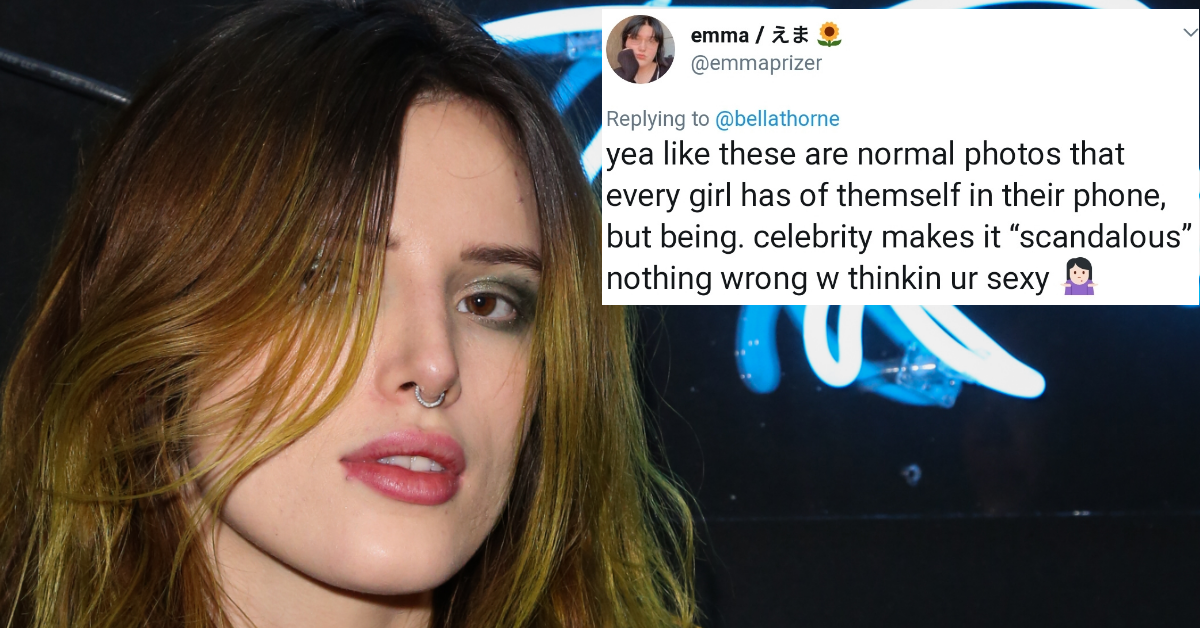 Bella Thorne Gives Big F— You To Hacker By Posting Her Own Topless Photos