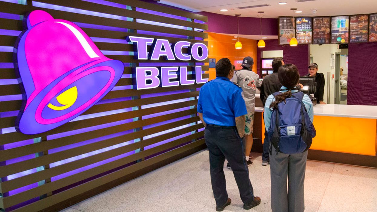 Everyone gets a free taco at Taco Bell today