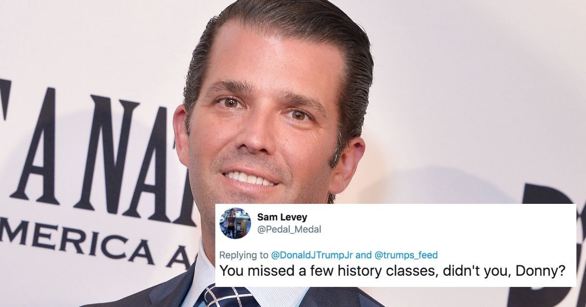 Donald Trump Jr. Gets Schooled After Agreeing That His Dad Is The Most 'Mistreated' Person In American History