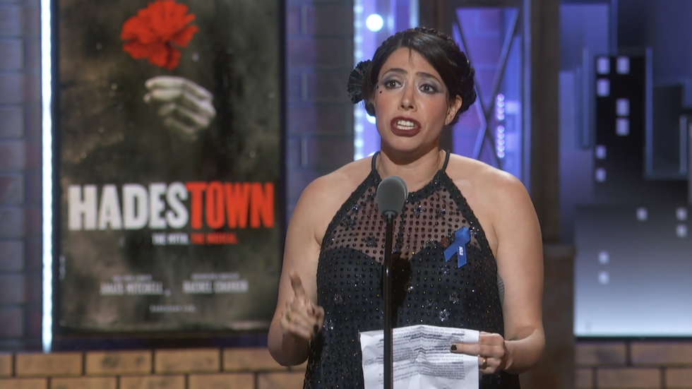 Watch Rachel Chavkin Use Her Tony Acceptance Speech To Call For Diversity In Theatre