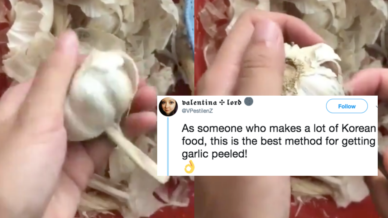 Viral Video Proves That We've Been Peeling Garlic Wrong This Whole Time