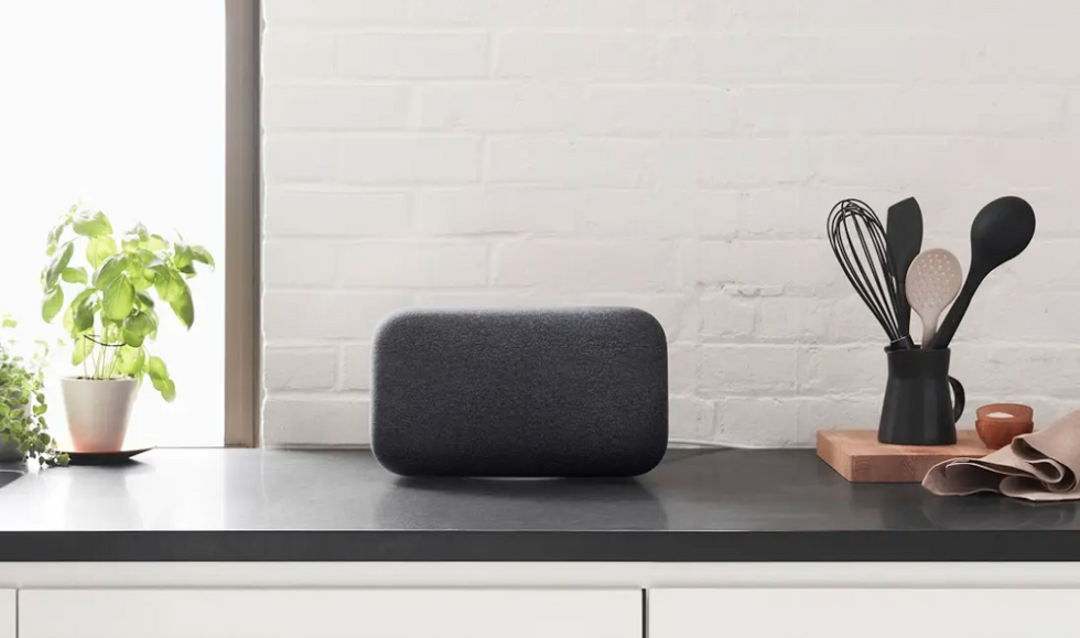 Photo of the Google Home Max smart speaker
