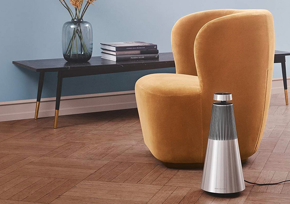 Photo of the Bang & Olufsen Beosound 2 smart speaker with Google Assistant