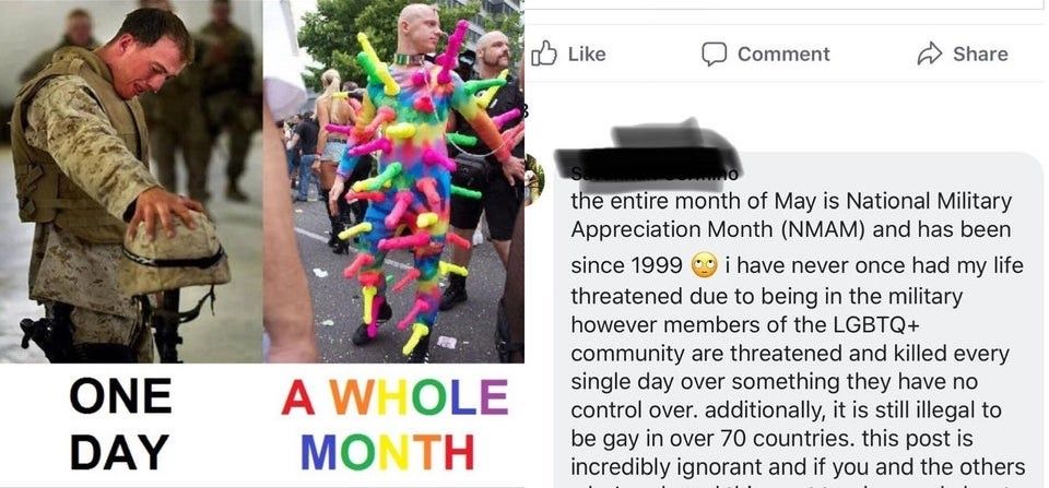 no one cares about gay pride month meme