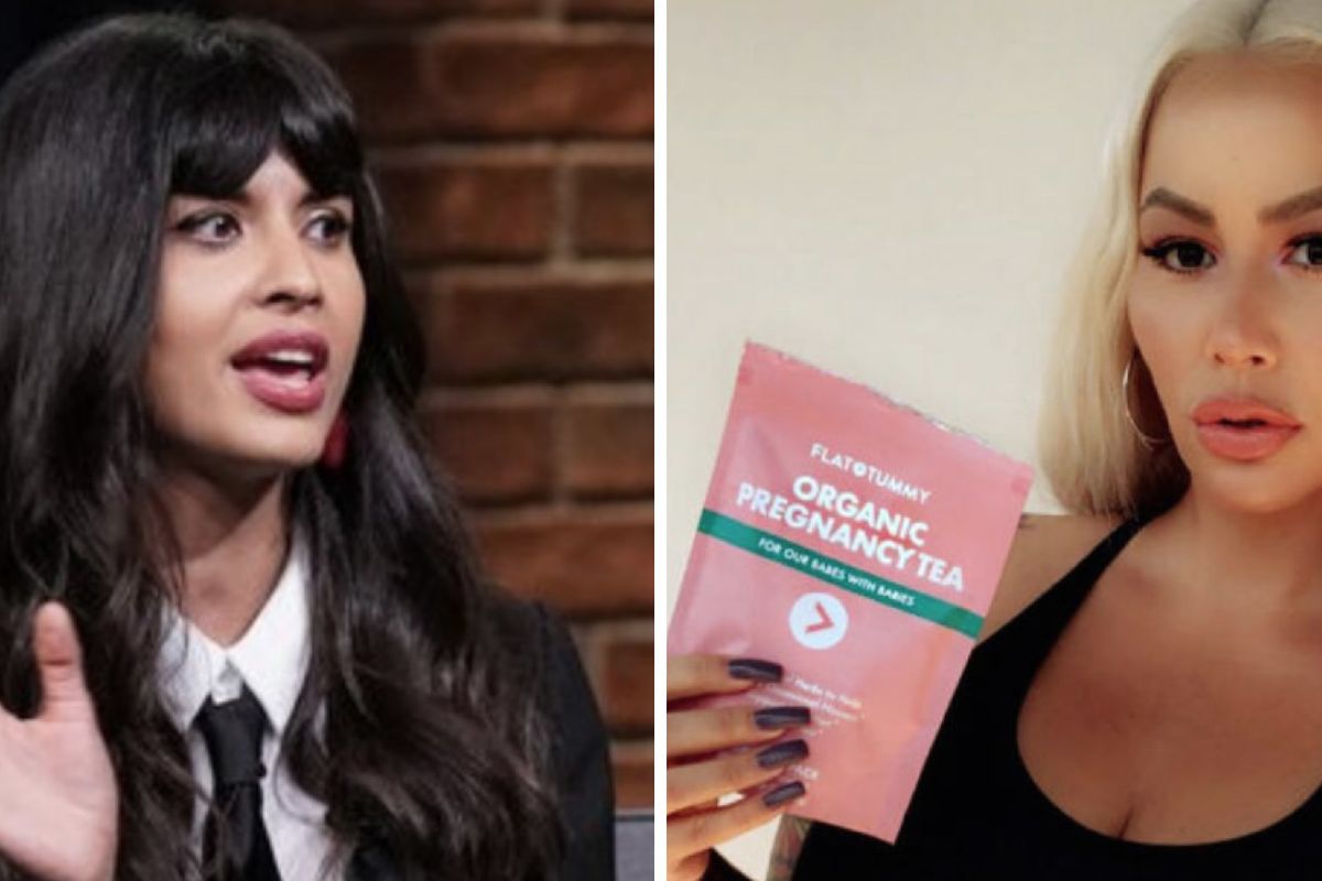 Jameela Jamil has some choice words for Amber Rose about promoting a diet tea to pregnant women.