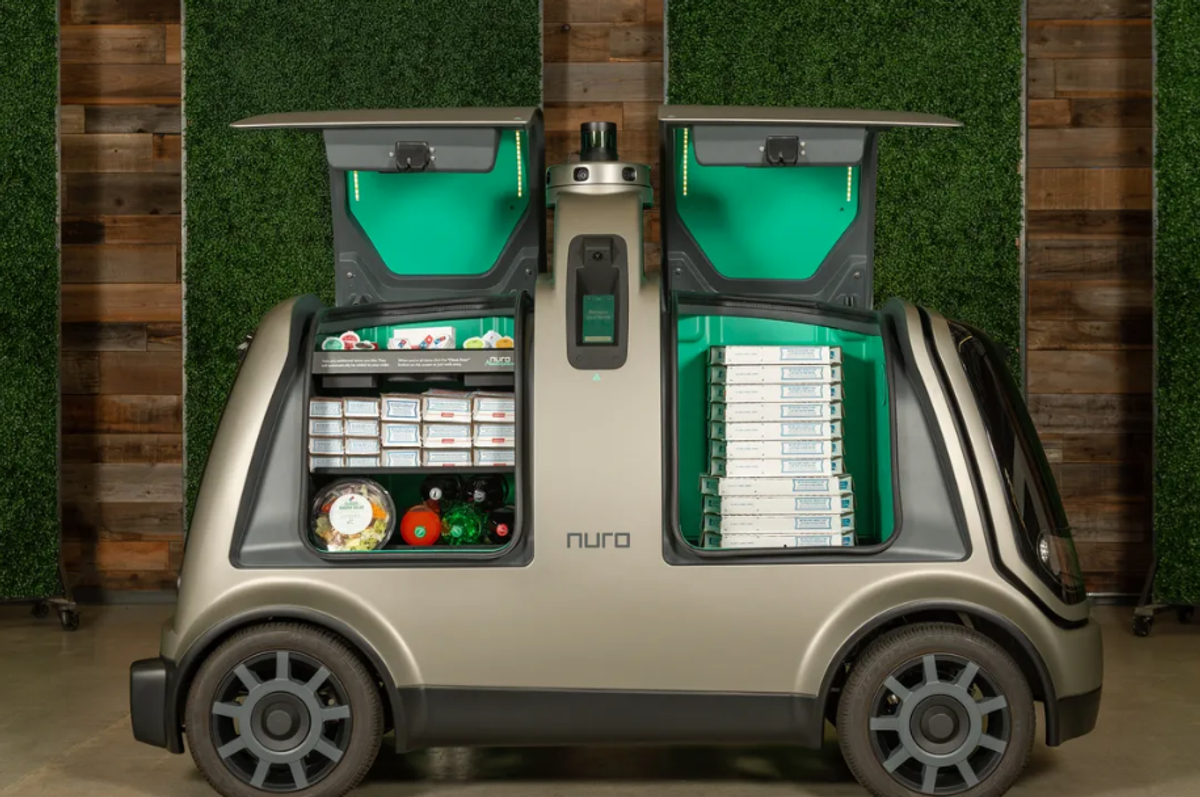 Self-driving pizza delivery vehicles will hit Houston's roads