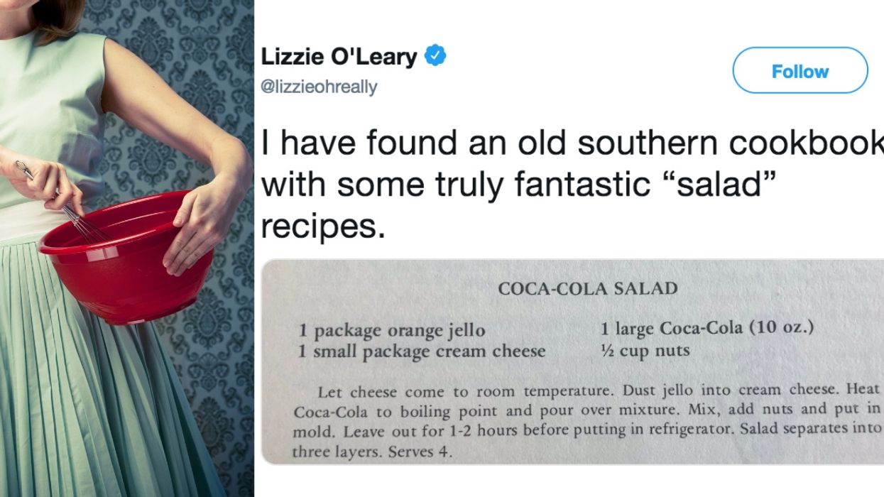 Someone Found A Bunch Of Old 'Salad' Recipes That Are Truly Something To Behold