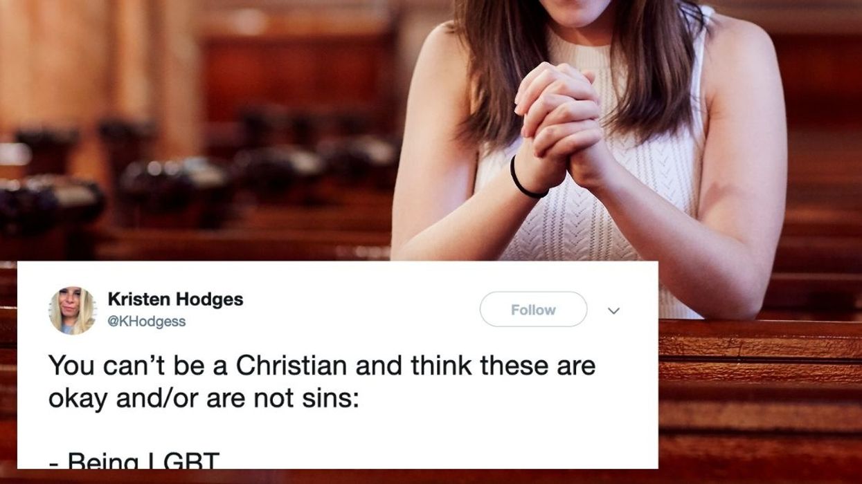 Woman's Attempt At Decrying The 'Sins' That Will Keep You Out Of Heaven Gets Blown To Smithereens