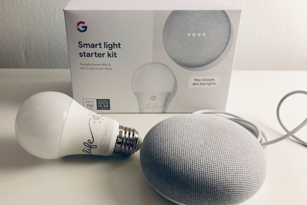 How to connect C by GE smart lights to Google Home
