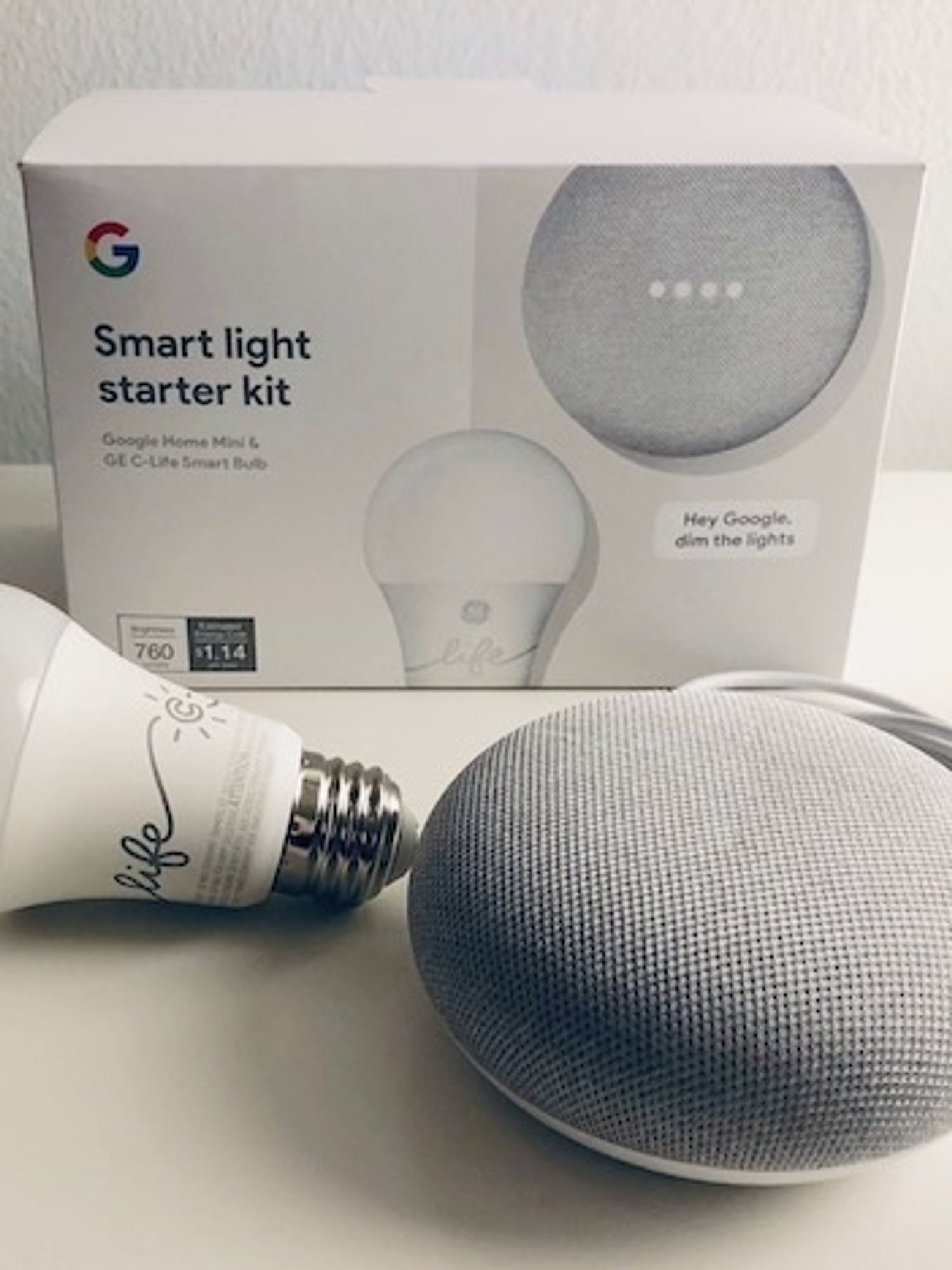 How to link C by GE smart lights to Google steps Gearbrain