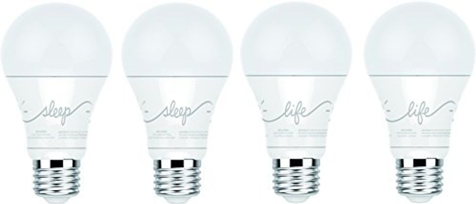 C by GE light bulbs, pictured here, can connect to Google Home, and work through Google Assistant, without a hub