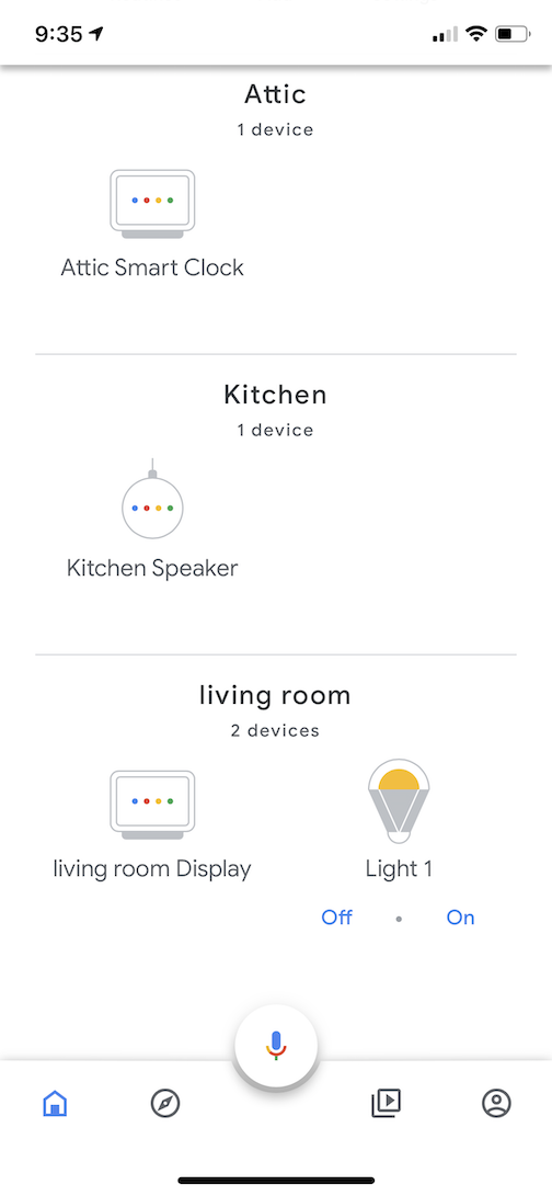 2 google home in same room