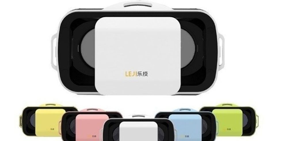 a phot of Leji VR headsets