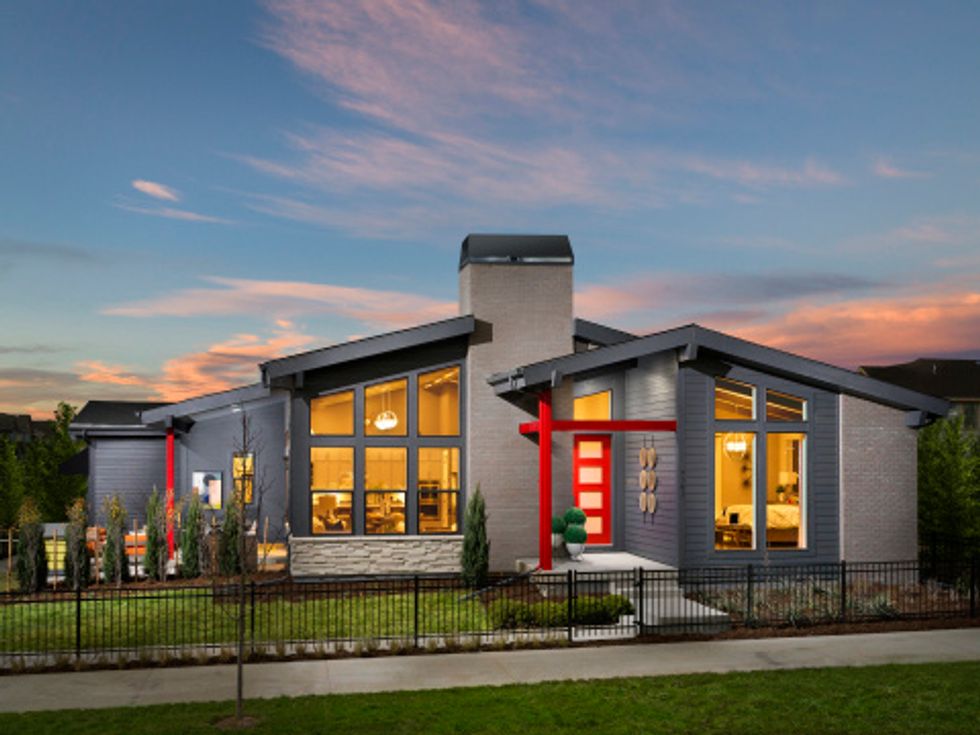 A KB Home new construction with Google Assistant inside