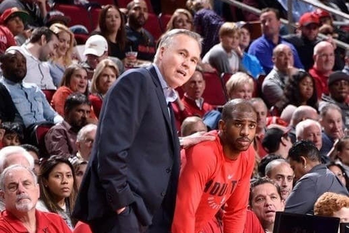 Mike D'Antoni and Chris Paul