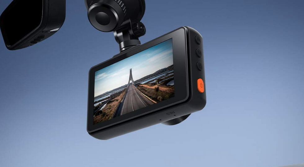 Photo of a dash cam