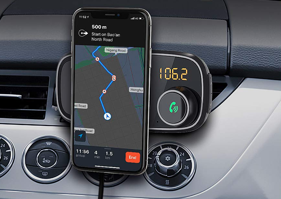 Photo of a car Bluetooth transmitter by Qidoe