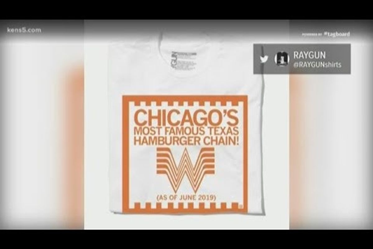 Midwest company debuts new T-shirt 'now that Whataburger belongs