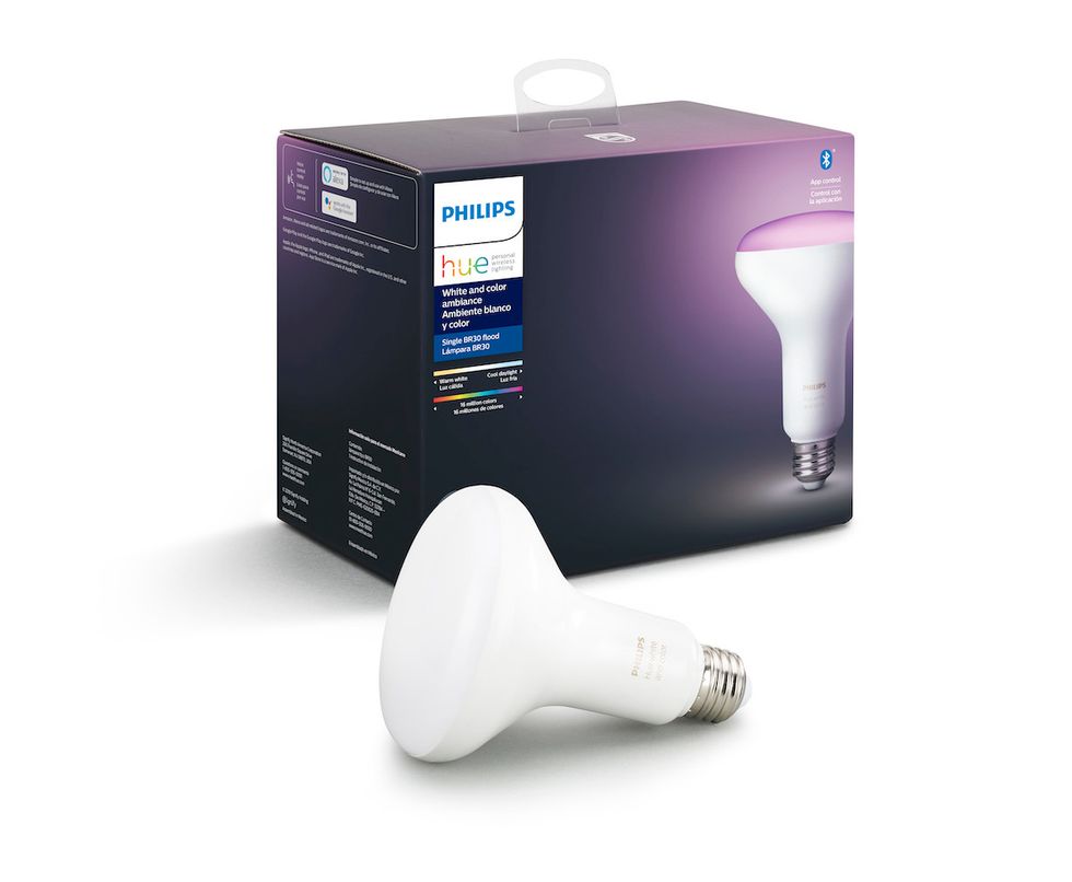 Philips Hue smart bulbs