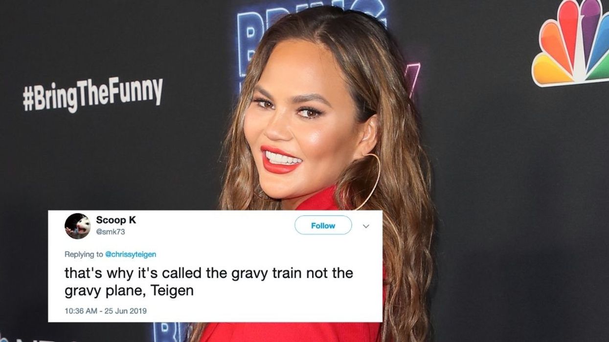 Chrissy Teigen Just Tried To Take Gravy Through Airport Security—And We All Learned A Valuable Lesson