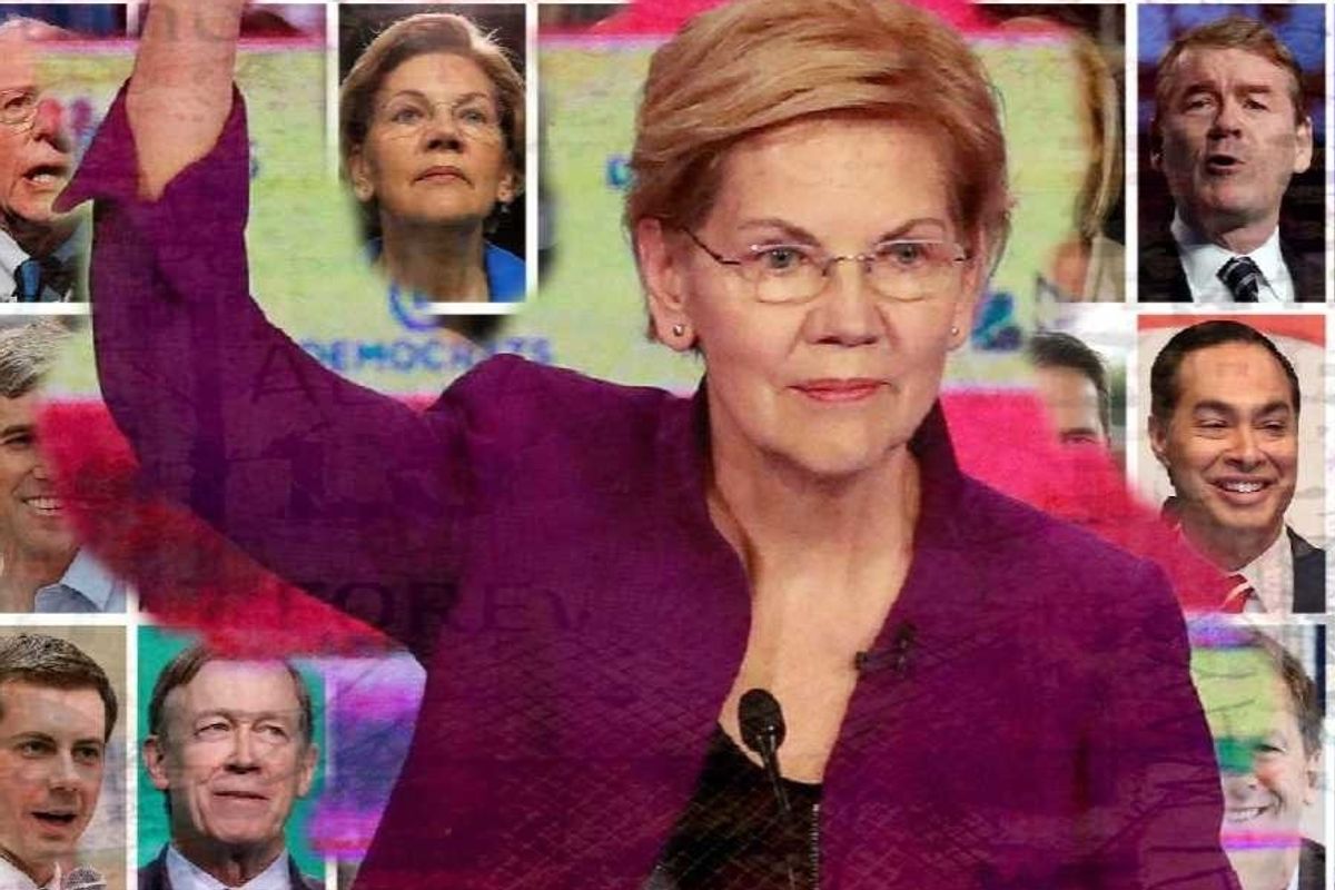 democratic debate elizabeth warren
