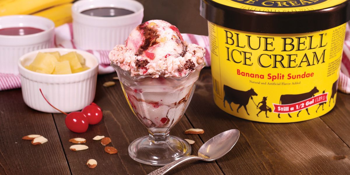 Blue Bell's Banana Split Sundae ice cream is back for a limited time
