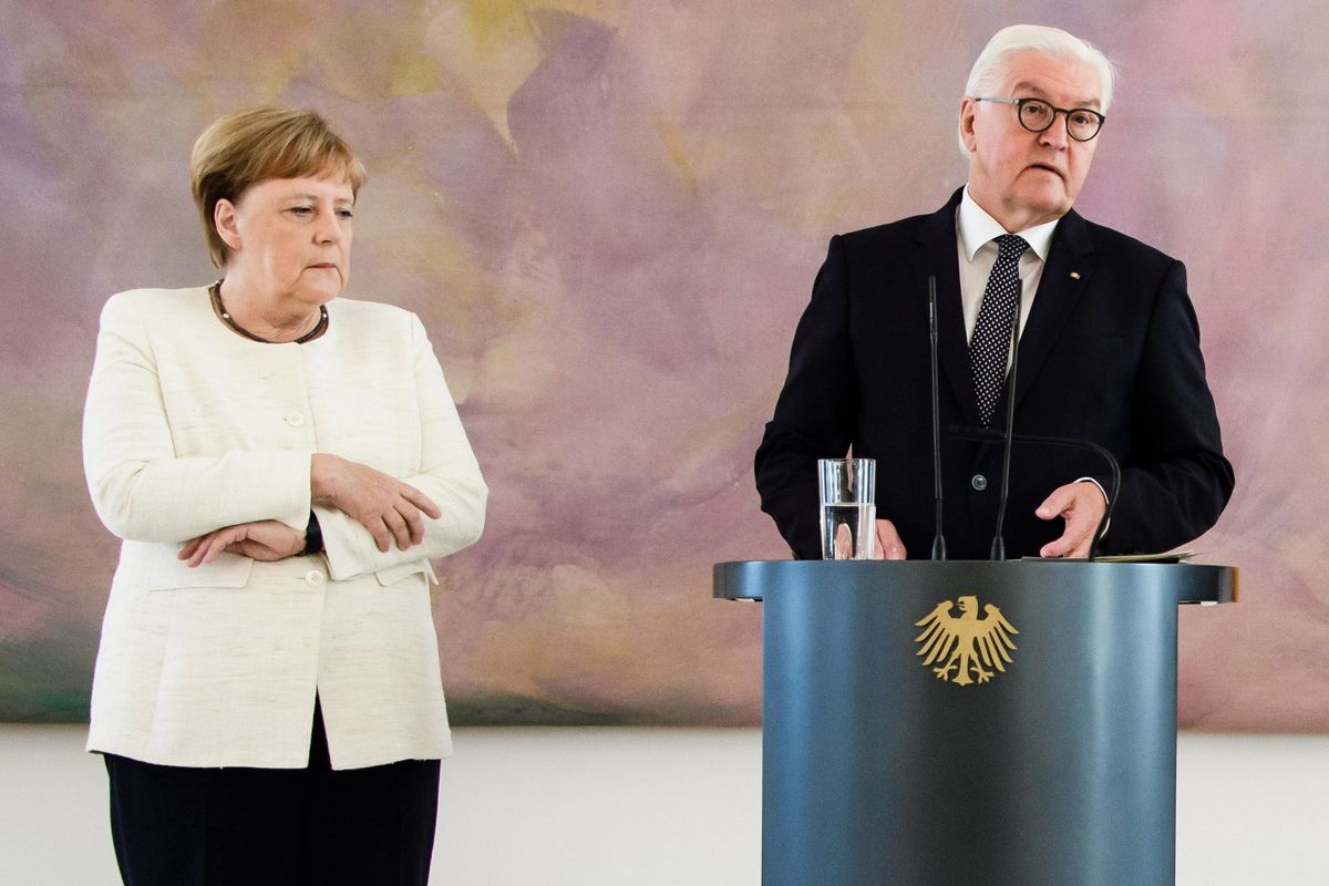 La malattia della Merkel fa tremare Macron