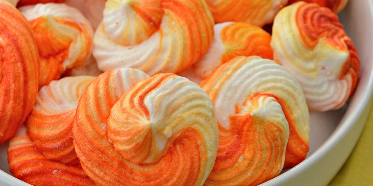 Orange Meringue Cookies My Recipe Magic