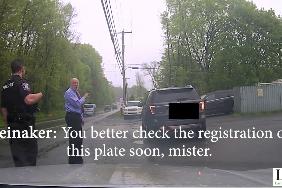 Dashcam footage reveals Pennsylvania judge allegedly using position to influence officer