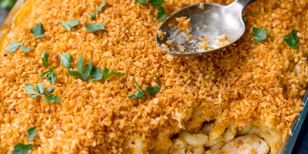 Garlic Chicken Mac N Cheese My Recipe Magic