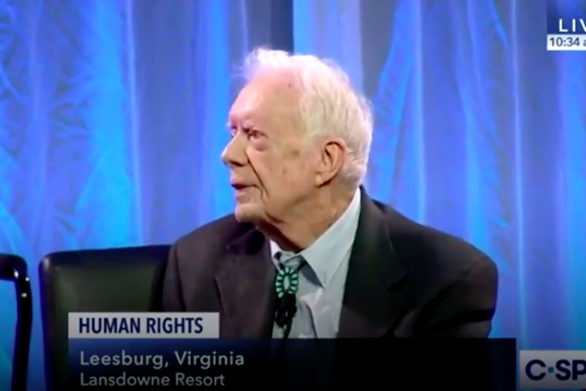 Jeff Flake Flakes Out On Jimmy Carter For Calling Trump 'Illegitimate'