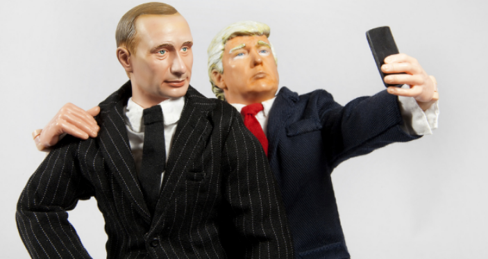 Trump finally told Putin, 'Don't meddle in the elections,' but with a smirk and a laugh. Disgraceful.