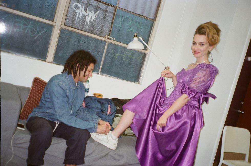 Behind the Scenes of King Princess' "Cheap Queen" Video PAPER Magazine