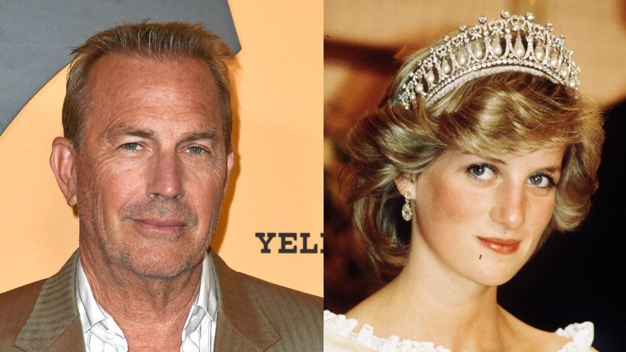 Kevin Costner Says Princess Diana's Was Nervous About Having To Kiss Him In 'The Bodyguard 2'